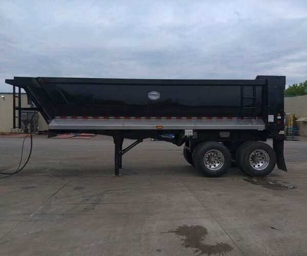 Remorque à benne basculante en acier MAC