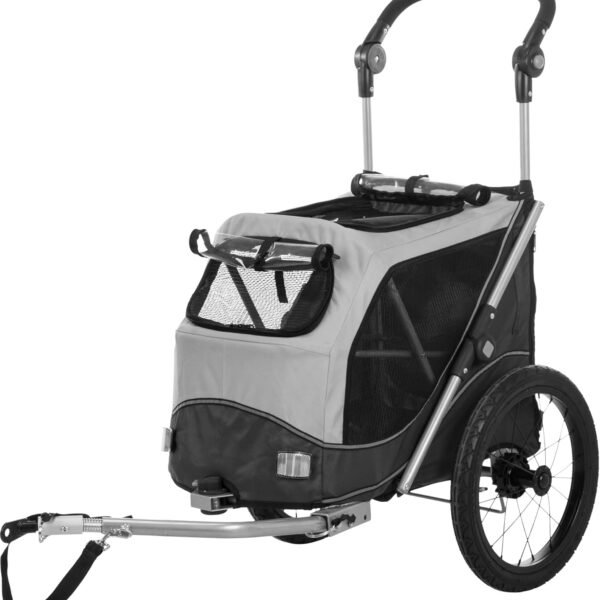 Remorque de vélo Trixie avec Fonction de Pliage Rapide