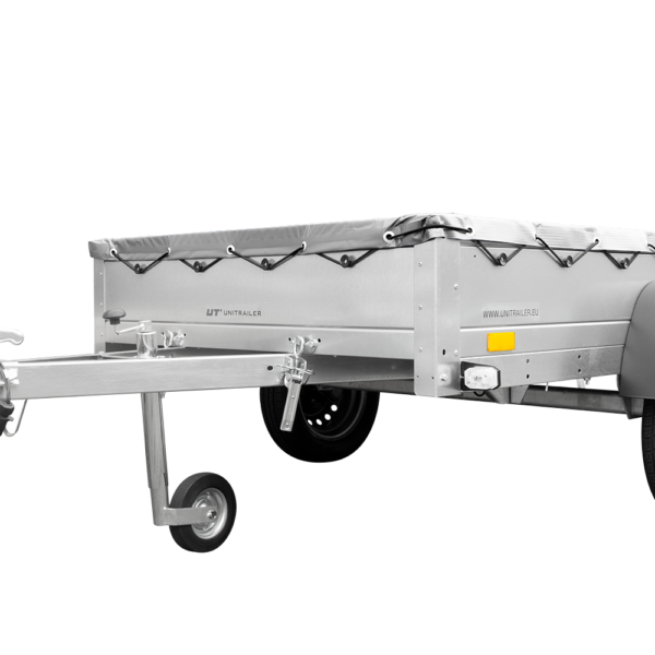 Remorque galvanisée 200x125 cm Garden Trailer 201 KIPP + accessoires